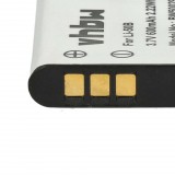 VHBW Casio NP-10, NP-150 akkumulátor - 600 mAh, 3,6 V, Li-Ion