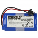 VHBW Cecotec CONG0001 akkumulátor - 3400 mAh, 10,8 V, Li-Ion