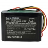 VHBW CubCadet Fűnyíró Akkumulátor 753-11203, 725-14826, 725-14827, 725-18426, 6400 mAh 18,5 V Li-Ion