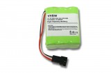 VHBW DAB rádió akku a Teac BP-R1, BP-R12EU, BP-R1EU, BP-R2, BP-R5 készülékekhez - 1800 mAh 7,2 V NiMH