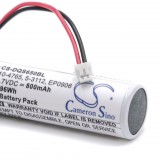 VHBW Datalogic 10-4765, EP0906, 5-3112 Vonalkód-leolvasó POS Akkumulátor - 800mAh 3.7V Li-Ion
