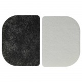 VHBW De Longhi 5525101500 olajsütő: 3x aktívszén szűrő, 6x papír levegőszűrő, 3x zsírszűrő