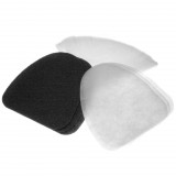 VHBW DeLonghi 5525112800 olajsütő, 3x papír levegőszűrő, 3x aktívszén szűrő, 3x zsírszűrő