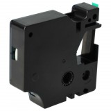 VHBW Dymo 43619 Címkeszalag, D1 - 6 mm, Fekete-Zöld