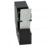 VHBW Dymo 45811 Címkeszalag D1, 19 mm, Fehér-Fekete