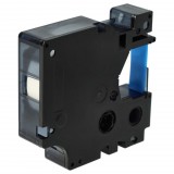 VHBW Dymo D1 40911 Címkeszalag, 9 mm, Kék-Átlátszó
