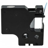VHBW Dymo D1 43616 Címkeszalag – 6mm, Fekete-Kék