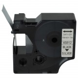 VHBW Dymo D1 Címkeszalag, 45812, 19 mm, Fekete-Ezüst