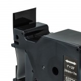 VHBW Dymo D1 Címkeszalag, 53721, 24 mm, Fehér-Fekete