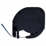 VHBW Dymo S0721650 Műanyag Címkeszalag, 12 mm, Fekete-Kék