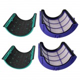 VHBW Dyson 968707-04, 968707-05 2 részes szűrőkészlet - aktívszén szűrő, HEPA szűrő