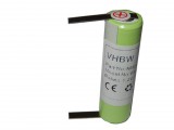 VHBW Elektromos borotvaelem 1HR-AAC, KR800 AAE - 2000 mAh 1,2 V NiMH