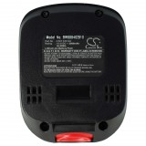 VHBW Elektromos kéziszerszámgép akkumulátor Bosch 1 600 Z00 000, 1 600 A00 DD7 - 2000 mAh, 18 V, Li-Ion