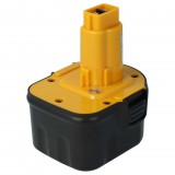 VHBW Elektromos kéziszerszámgép akkumulátor DeWalt DC9071-hez - 2000 mAh, 12 V, NiMH