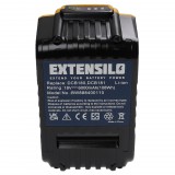 VHBW Elektromos kéziszerszámgép akkumulátor Dewalt DCB182, DCB180, DCB181-XJ, DCB181 - 6000 mAh, 18 V, Li-Ion