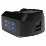 VHBW Elektromos kéziszerszámgép akkumulátor Güde 58100, 58106, 58104, 95149, 95148, 95690 - 2500 mAh, 18 V, Li-Ion akkumulátort