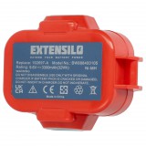 VHBW Elektromos kéziszerszámgép akkumulátor Makita 192321-5, 192404-1, 192019-4, 192534-8 - 3300 mAh, 9,6 V, NiMH