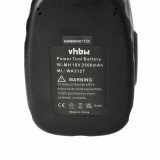 VHBW Elektromos kéziszerszámgép akkumulátor Worx WA3127 – 2500 mAh, 18 V, NiMH