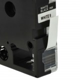 VHBW Epson LC-3WBN Címkeszalag, 9 mm, Fekete-Fehér