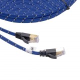 VHBW Ethernet Kábel Cat.7 - 20 m, Kék, Lapos