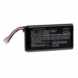 VHBW EXFO 880X266, GP-2209, 01WQ0037-02 Akkumulátor - 10000 mAh 3,7 V Li-polimer