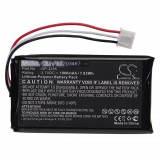 VHBW EXFO GP-2295 Akkumulátor - 1900 mAh, 3,7 V, Li-polimer