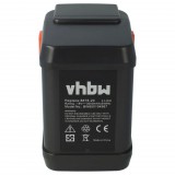 VHBW Fűnyíró akkumulátor Gardena 8835, 8835-20, 8835-U, 8835-00.701.00 - 3000mAh 18V Li-Ion, fekete