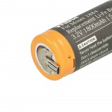 VHBW Hajvágó akkumulátor Moser 1884-7102-hez - 1800 mAh 3,2 V Li-Ion