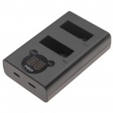 VHBW Hero 5 kamerához stb. akkumulátortöltő - 0,7 A, 4,35 V