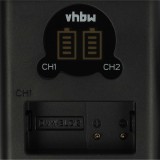 VHBW Leica digitális fényképezőgéphez akkumulátortöltő - 0,5 A, 8,4 V