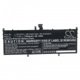 VHBW Lenovo 5B10U65274, 5B10U65275, L19C4PD1, L19D4PD1 notebook akkumulátor - 7550 mAh 7,7 V Li-polimer