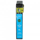 VHBW Lexmark 100XL, 100XLA, 100 XL, 100 XLA, 105, 100 Tintapatron - Ciánkék