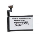 VHBW LG BL-S1 Okosóra Akkumulátor – 400 mAh 3,8 V Li-polimer