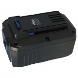 VHBW Lux Tools 1787233 Fűnyíró Akkumulátor, 4000mAh 36V Li-Ion, Fekete