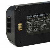 VHBW LXE 161376-0001 Mobil Számítógép Akkumulátor, MX8A380BATT - 3350 mAh, 3,7 V