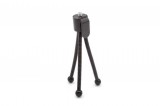 VHBW Mini Állvány, Háromlábú, Bilinccsel, 12 cm, Fekete