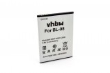 VHBW Mobiltelefon akku a THL BL-08-hoz - 2700 mAh 3,8 V Li-Ion - Okostelefon akku
