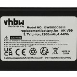 VHBW Mobiltelefon akku Emporia AK-V99 - 1200 mAh 3,7 V Li-Ion - Okostelefon akku
