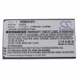 VHBW Mobiltelefon akku Wiko B2860-hoz - 1100 mAh 3,7 V Li-Ion - Okostelefon akku