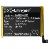 VHBW Mobiltelefon akkumulátor a Vivo B-R0-hoz - 3950 mAh 3,87 V Li-polimer - Okostelefon akkumulátor