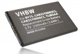VHBW Mobiltelefon akkumulátor Alcatel TLIB5AA, BY75 - 1500 mAh 3,7 V Li-Ion