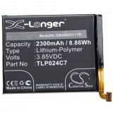 VHBW Mobiltelefon akkumulátor Alcatel TLP024C7-hez - 2300 mAh 3,85 V Li-polimer