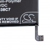 VHBW Mobiltelefon akkumulátor Alcatel TLP038C7-hez - 3900 mAh 3,85 V Li-polimer