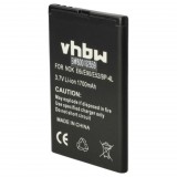 VHBW Mobiltelefon akkumulátor Aligator D243, BL-6900, BP-140, A800BAL - 1700 mAh 3,7 V Li-Ion - Okostelefon akkumulátor