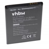 VHBW Mobiltelefon akkumulátor Archos TBW5986, AC1850A, AC300CA - 1400 mAh 3,7 V Li-Ion - Okostelefon akkumulátor