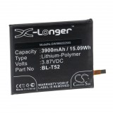 VHBW Mobiltelefon akkumulátor LG BL-T52-hez - 3900 mAh 3,87 V Li-polimer