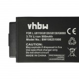 VHBW Mobiltelefon akkumulátor LG BSL-42G-hez - 900 mAh 3,7 V Li-Ion