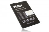 VHBW Mobiltelefon akkumulátor Li3708T42P3h553447, Li3707T42P3h553447 - 800 mAh 3,7 V Li-Ion - Okostelefon akkumulátor
