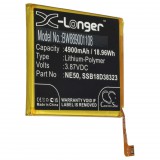 VHBW Mobiltelefon akkumulátor Motorola NE50, SSB18D38323 készülékhez – 4900 mAh 3,87 V Li-polimer