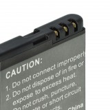 VHBW Mobiltelefon akkumulátor Nokia BL-6Q-hoz - 950 mAh 3,7 V Li-Ion